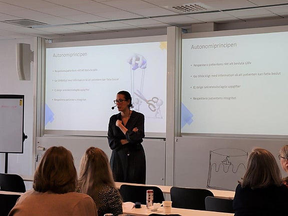 Bild från VFU-dagen.