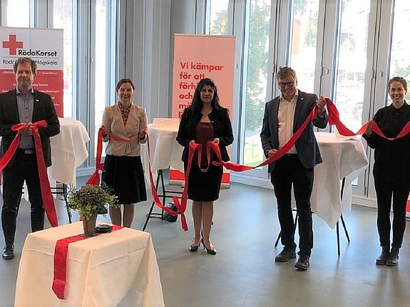 invigningen för Kompetenscentret 2020