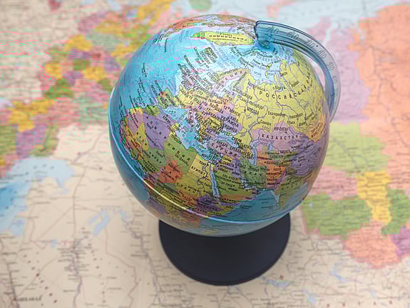 Jordglob. Foto: Mostphotos