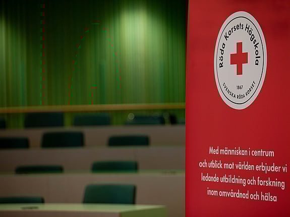 Entré till Röda Korsets Högskola