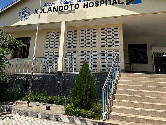 Kolandoto Hospital, Tanzania. Foto: Privat
