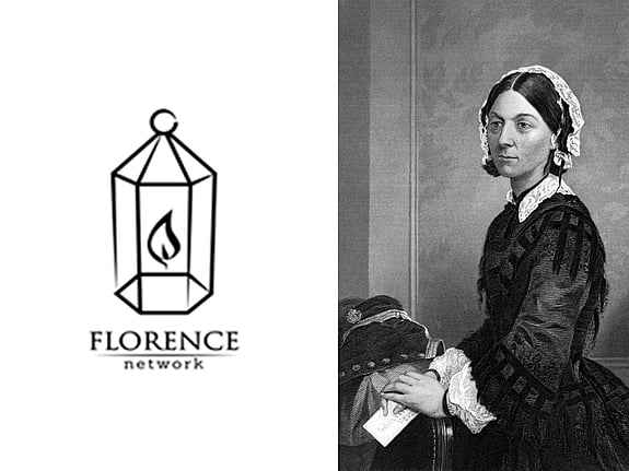 Bild av Florence Nightingale och det europeiska nätverket Florence Network