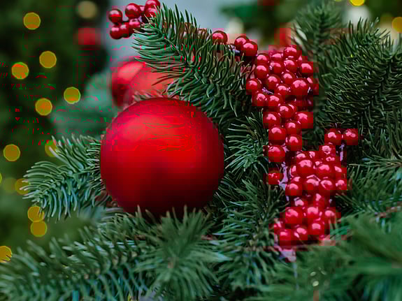 Julhälsning. Foto: Mostphotos