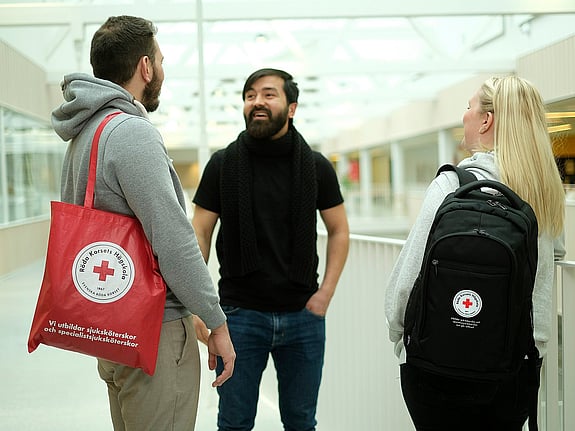 Students at the Swedish Red Cross University
