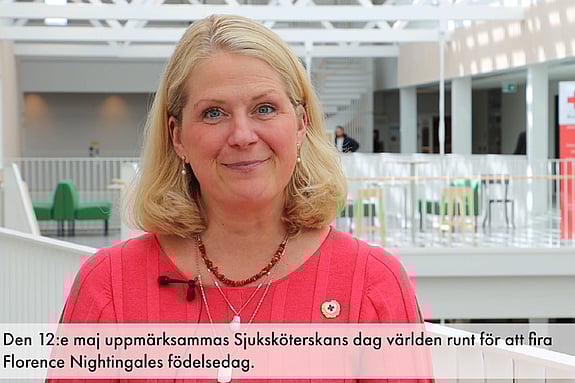 Bild av rektor Susanne Georgsson.