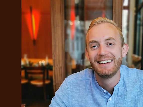 Alexander Weman, tidigare student vid specialistprogrammet i infektionssjukvård vid Röda Korsets Högskola. Foto: Privat