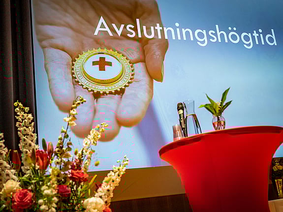 Avslutningshögtid. Foto: Jenny Frejing