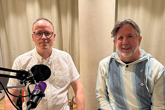 Paul Parker och Jason Murphy. Foto: RKH