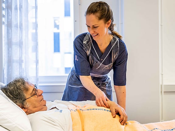 Arbete som sjuksköterska. Foto: Jenny Frejing.