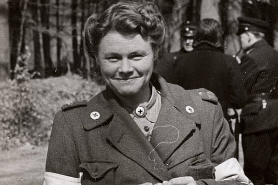 Margareta Björcke. Foto: Svenska Röda Korset