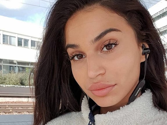 Viktoria Mrebt student vid Röda Korsets Högskola. Foto: Privat