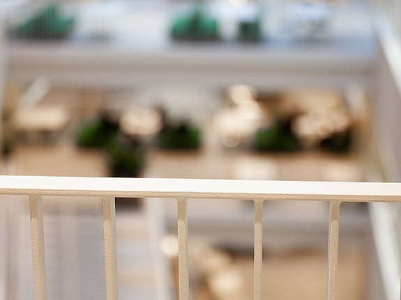 Bild på lokale med kort skärpa