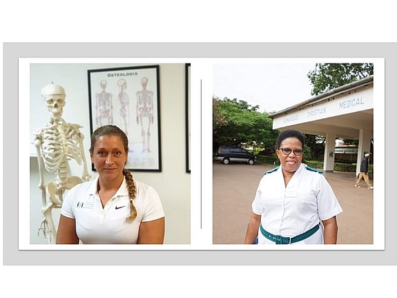 Astrid Janzon stipendiater 2024 - Emelie Gripewall och Enna Sengogka. Foto: Privat