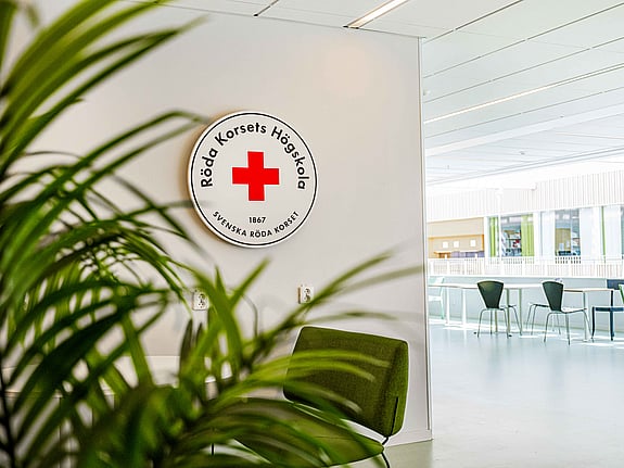 Bild på lokalerna vid Röda Korsets Högskola. Foto: Jenny Frejing