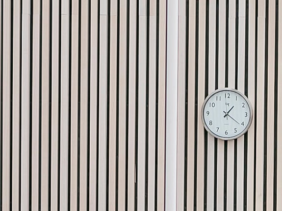 Bild på en klocka. Foto: Andreas Bergius.