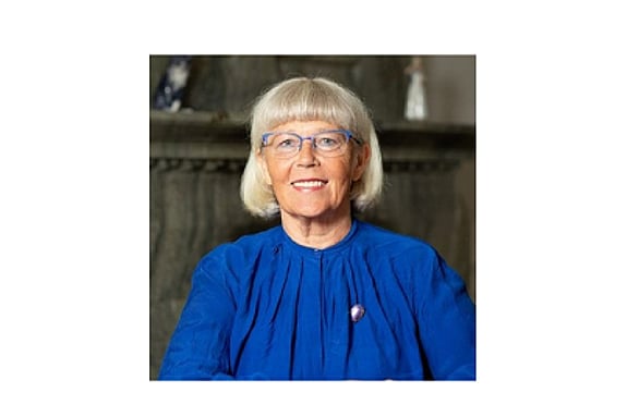 Ami Hommel är ledamot i styrelsen för Röda Korsets Högskola. Foto: Særún Hrafnkelsdóttir Norén