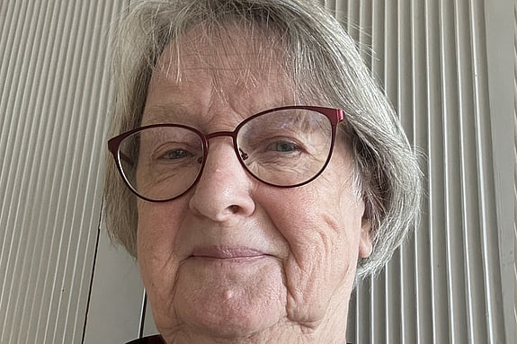 Gudrun Nyberg, läkare, arkivforskare och författare. Foto: Privat