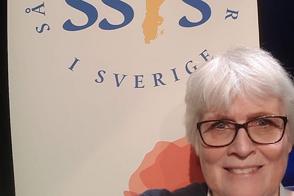 Bild av Åsa Gisel på Sårkonferensen 2022.