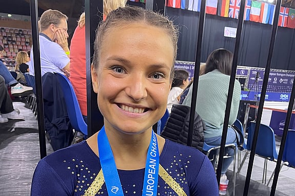 Agnes Arvidsson. Foto: Svensk gymnastik