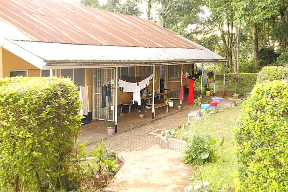 Huset i Machame som Tilda bodde i. Foto: Privat