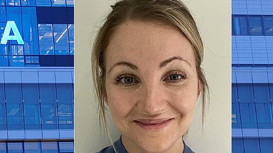 Amanda Hörnfeldt, tidigare student vid Röda Korsets Högskola. Foto: Privat