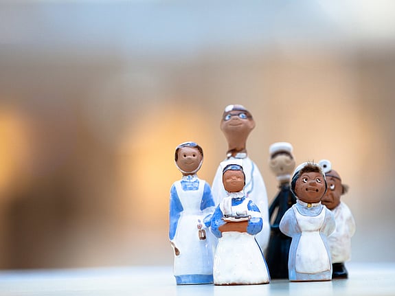 Porslinsfigurer. Foto: RKH