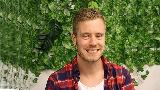 Linus Lindén, student på Sjuksköterskeprogrammet vid Röda Korsets Högskola. Foto: Privat