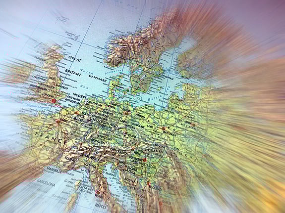 Karta över världen. Foto: Mostphotos