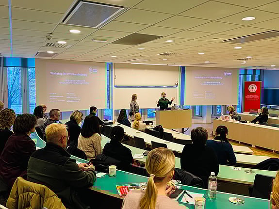 VFU-dagen vid Röda Korsets Högskola. Foto: RKH
