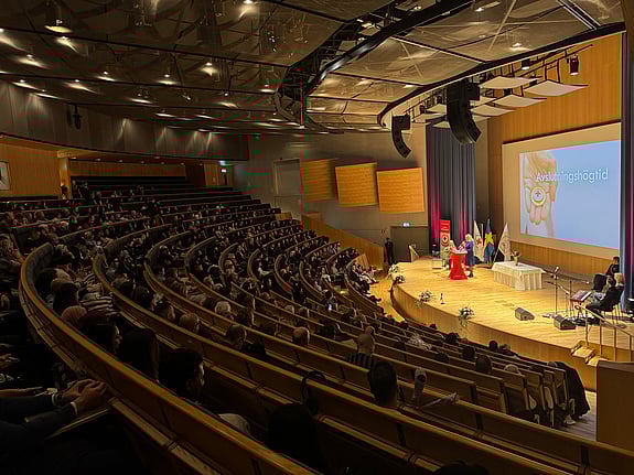 bild från Röda Korsets Högskolas avslutningshögtid. Foto: RKH