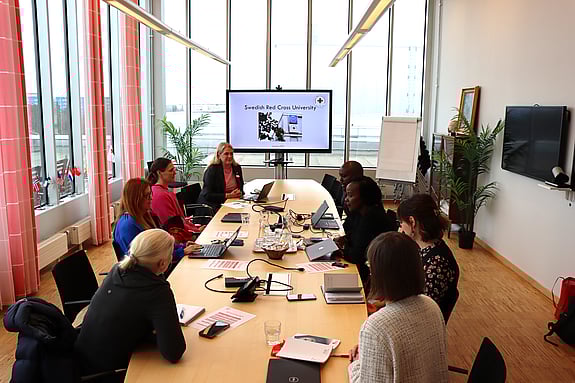 Presentation med Kenya Red Cross Training Institute