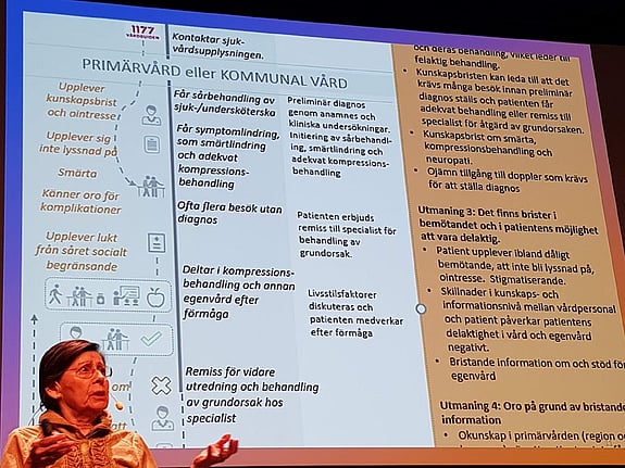 Bild från sårkonferensen.