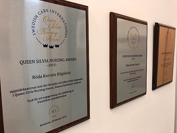 Queen Silvia Nursing Award - en tävling för sjuksköterskor och sjuksköterskestudenter.