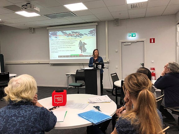 bild från halvtidsseminarium. Foto:RKH