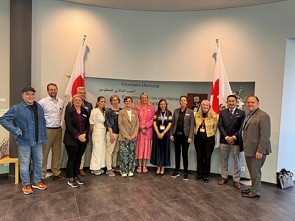 Röda Korsets Högskolas Ledningsråd har varit på besök hos Röda Korset i Genève.