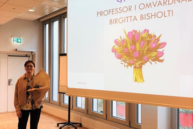 Birgitta Bisholt, professor i omvårdnad