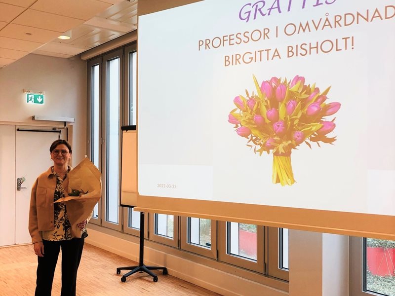 Birgitta Bisholt, prefekt vid Röda Korsets Högskola.