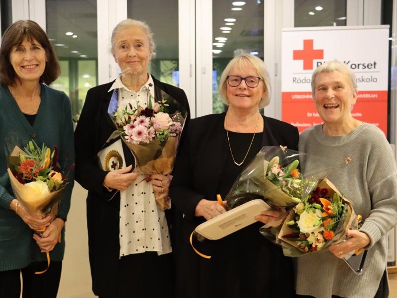 Katarina, Öberg, Maud Amrén, Ingrid Andersson och Lena Netjaeff