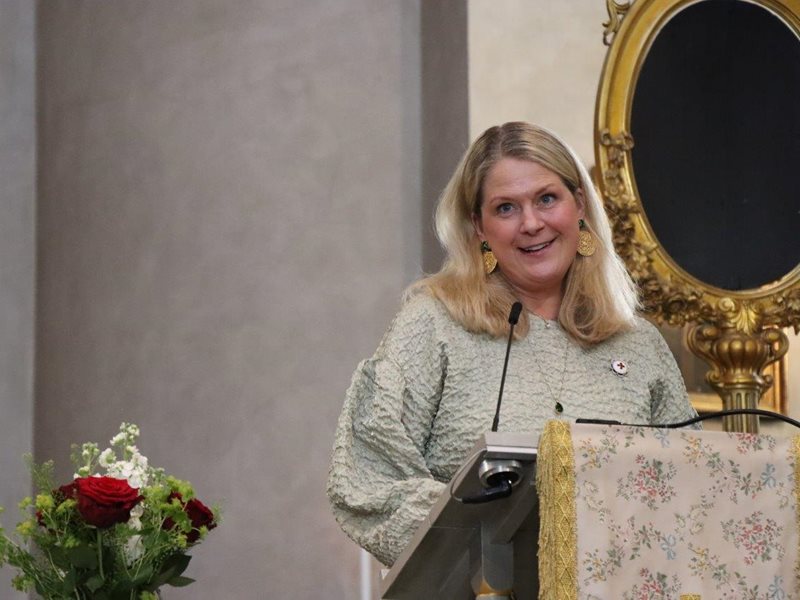 Susanne Georgsson, rektor för Röda Korsets Högskola
