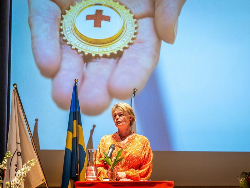 Maria Andersson, programansvarig för specialistsjuksköterskeprogrammet i intensivvård