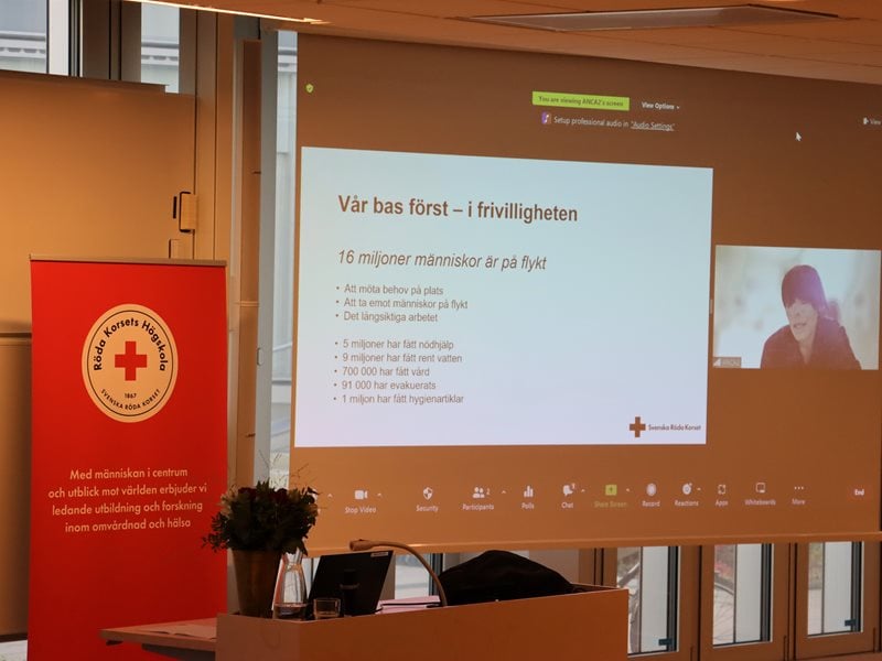 Anette Carnemalm, verksamhetschef för Svenska Röda Korsets behandlingscenter för krigsskadade och torterade i Malmö