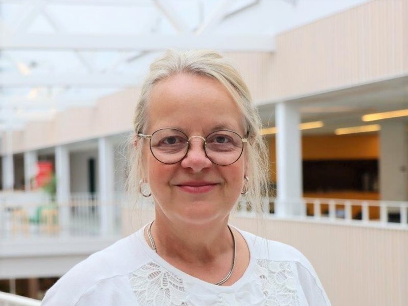 Nina Gårevik at the Swedish Red Cross University. 