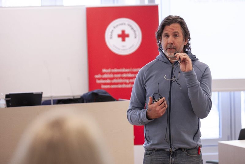 Jason Murphy, lektor vid Röda Korsets Högskola